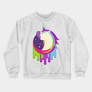 Unicorn Stars Space Crewneck Sweatshirt